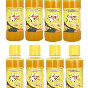 Mazic 200 ml Lemon Fragrance Yellow Liquid Phenyl (Pack of 8)