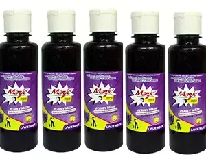 Mazic 200 ml Lavender Fragrance Black Liquid Phenyl (Pack of 5)