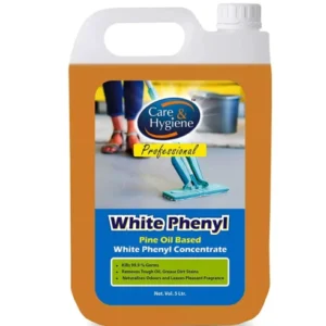 Care & Hygiene 5 L Pine Fragrance White Liquid Concentrated Phenyl