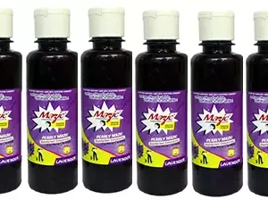 Mazic 200 ml Lavender Fragrance Black Liquid Phenyl (Pack of 6)