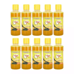 Mazic 200 ml Lemon Fragrance Yellow Liquid Phenyl (Pack of 10)