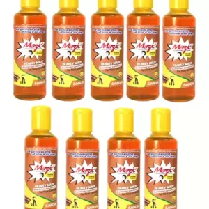 Mazic 200 ml Sandal Fragrance Orange Liquid Phenyl (Pack of 9)