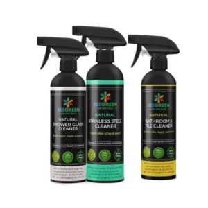 BEEGREEN Clear 500 ml Bath Bliss Bathroom & Tile Cleaner, Stainless Steel Cleaner, Shower Glass Cleaner Kit, BG014 (Pack of 3)