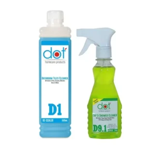 DOT India's 1st NextGen 400 ml Bathroom Tiles Cleaner & Tap Shower Cleaner (Pack of 2)