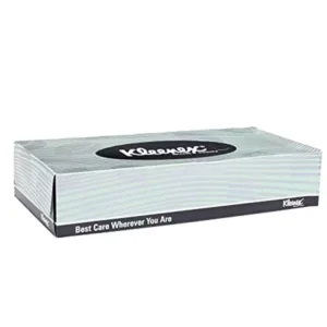 Kleenex 21 x 21 cm 2 Ply White Facial Tissue 01033A Pack of 6000 Sheets