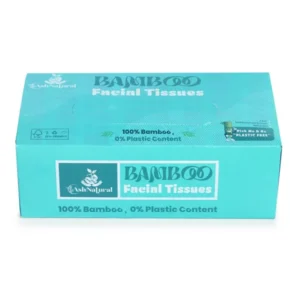 Ash Natural BAMBOO Facial Tissue 2-ply for Face & Skin, ASHIB03 (Pack of 2)