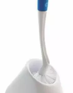 Cello Red Angular Toilet Brush With Storage 8901372116073