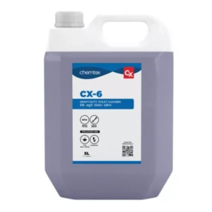 Chemtex 5 Ltr CX-6 Toilet Cleaner (Pack of 6) CX62X5L