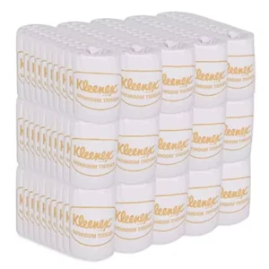 Kleenex 10 x 11 cm 2 Ply White Toilet Paper 1317 Pack of 27000 Sheets