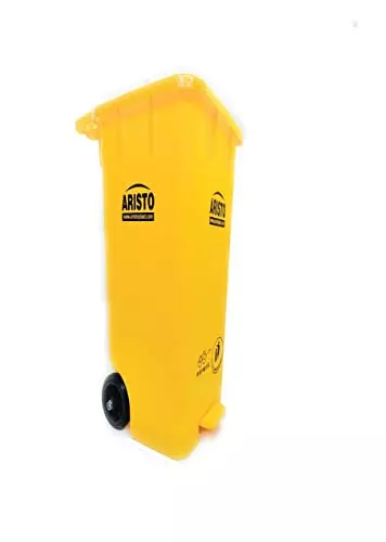 ARISTO 65L Plastic Dustbin With Wheel