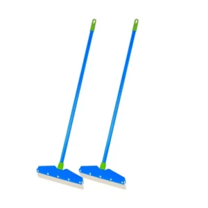 Mazic Jumbo Floor Cleaning Wiper Long Handle with Wide Foam for MultipurPose- Blue (Pack of 2)