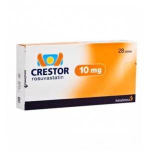 CRESTOR 10 MG ( ROSUVASTATIN ) 28 FILM-COATED TABLETS