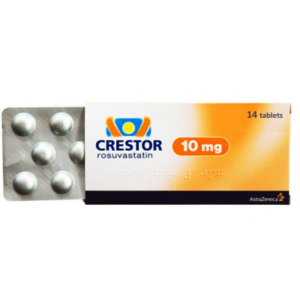 CRESTOR 10 MG ( ROSUVASTATIN ) 14 FILM-COATED TABLETS