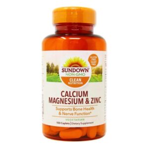 sundown Naturals, Calcium Magnesium & Zinc Caplets