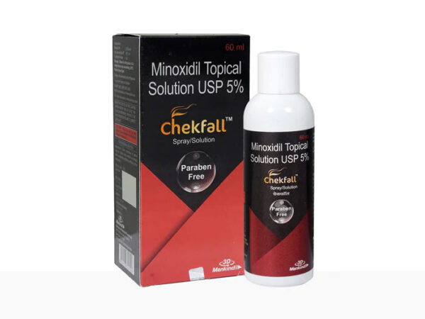 Chekfall 5% Spray Hair Solution (60ml)