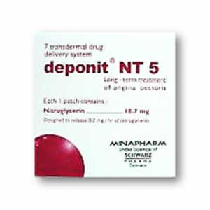 DEPONIT NT 5 ( GLYCERYL TRINITRATE 18.7 MG ) 7 PATCHES