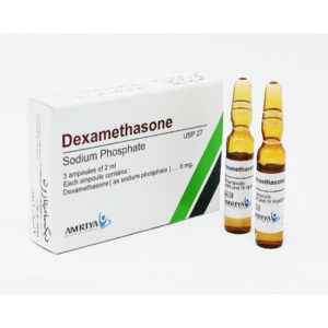DEXAMETHASONE SODIUM PHOSPHATE 8 MG / 2 ML 3 AMPOULES