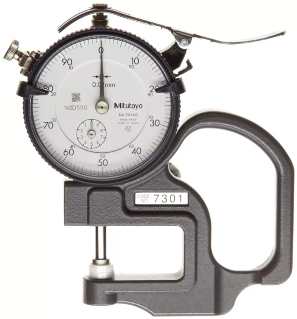 Mitutoyo 7301 10 mm Dial Thickness Gauge