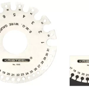 Kristeel S.W.G. Round Wire Gauge, 1505( pack of 2)