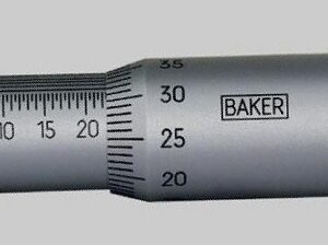 Baker Range 0-1 Inch External Micrometer Head, IN1