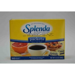 splenda no calorie sweetener 100 packets