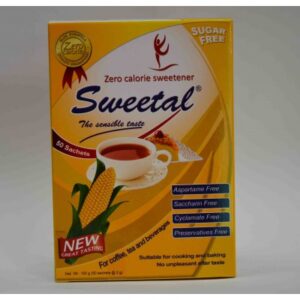 sweetal zero calorie sweetener 50sachets