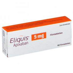 ELIQUIS 5 MG ( APIXABAN ) 20 FILM-COATED TABLETS