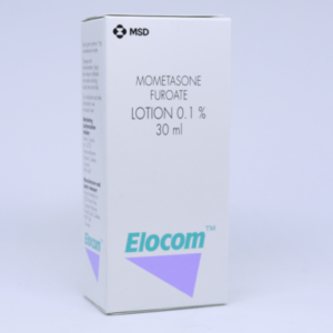 Elocom (Mometasone Furoate) 0.1% Lotion 30ml