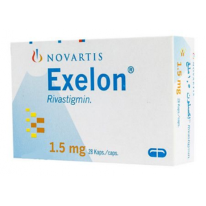 EXELON 1.5 MG ( RIVASTIGMINE ) 28 CAPSULES