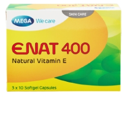 ENAT 400 Natural vitamin E Softgel Capsules 30?s