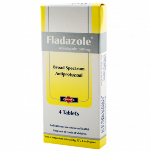 FLADAZOLE 500 MG ( SECNIDAZOLE ) 4 TABLETS