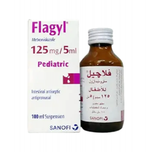 FLAGYL 125 MG / 5 ML ( METRONIDAZOLE ) SUSPENSION 100 ML