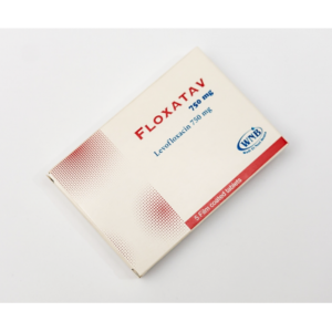 FLOXATAV 750 MG ( LEVOFLOXACIN ) 5 FILM-COATED TABLETS