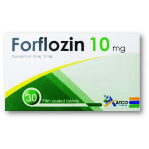 FORFLOZIN 10 MG ( DAPAGLIFLOZIN ) 30 FILM-COATED TABLETS