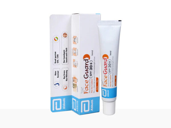 Face Guard sunscreen gel Spf 30+ ,30gm