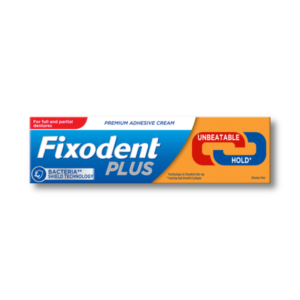 Fixodent PLUS Unbeatable Hold Denture Adhesive Cream 40g