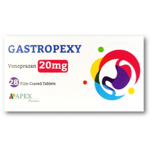 GASTROPEXY 20 MG ( VONOPRAZAN ) 28 FILM-COATED TABLETS