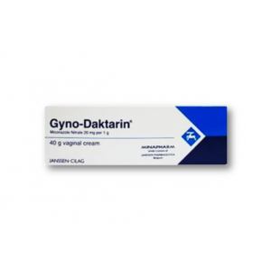 GYNO - DAKTARIN 2% ( MICONAZOLE ) VAGINAL CREAM 40 GM