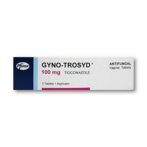 GYNO - TROSYD 100 MG ( TIOCONAZOLE ) 3 VAGINAL TABLETS