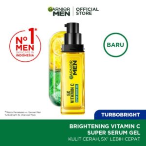 Garnier Men Turbo Bright 5x Vitamin C Super Serum Gel 30ml