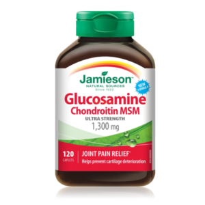 Jamieson Glucosamine Chondroitin MSM 1300mg Caplets