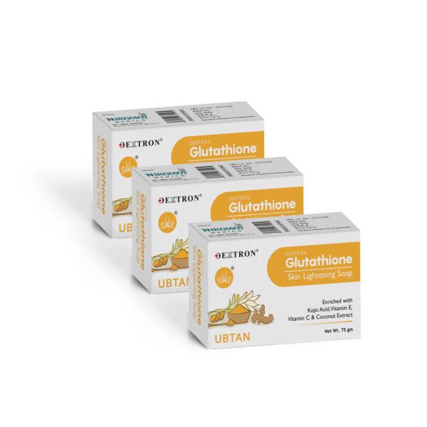 Swr Glutathione Ubtan Soap 75gm Pack of 3