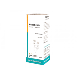 HEPATICUM 50 MG / 5 ML ( SILYMARIN ) SUSPENSION 120 ML