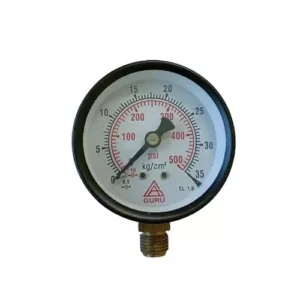 B K JAGAN & CO 2-1/2 inch Heavy Duty Pressure Gauge (Range 150 PSI)