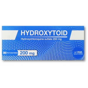 HYDROXYTOID 200 MG ( HYDROXYCHLOROQUINE SULPHATE ) 20 FILM-COATED TABLETS