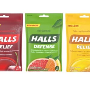 Halls Coughs & Sore Throat Drops 25?s/30?s