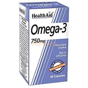 Health Aid Omega 3 750mg Capsules 60?s