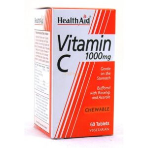 Health Aid Vitamin C 1000mg Tablets Chewable 60?s