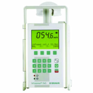 Infusomat? fmS Volumetric infusion pump for use with Intrafix Primeline IV administration sets