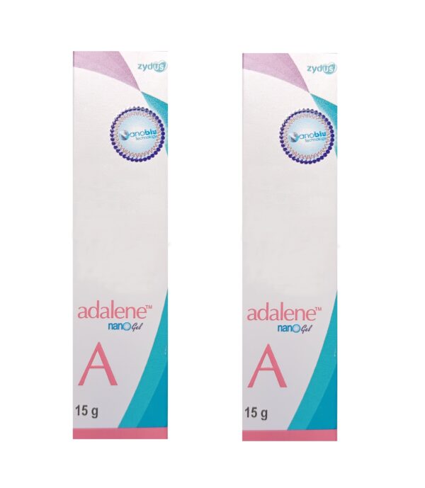 Adalene Nano Gel (15 gm) (pack of 2)